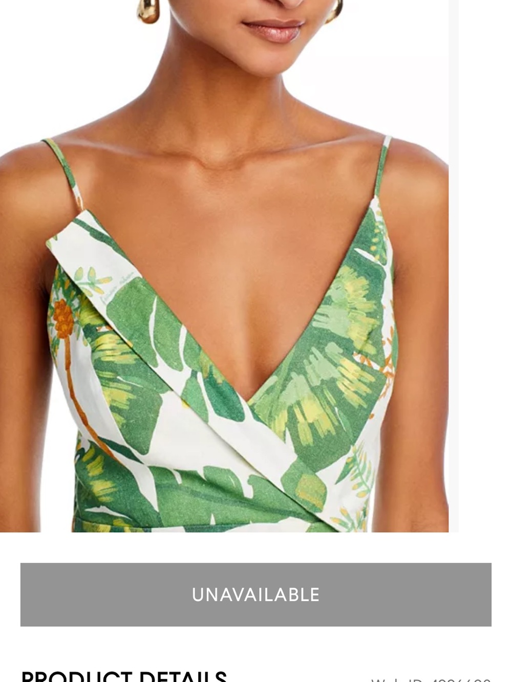 FARM Rio
Tropical Forest Linen Mini Dress - Picture 2 of 6